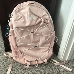 north face backpack black yellow blue THE NORTH FACE UNISEX BOREALIS LIGHT BLUE AND YELLOW BACKPACK LAPTOP BOOK  BAG